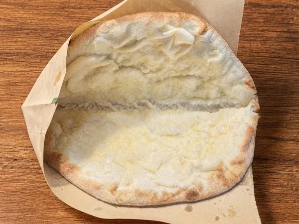 Leeres Brot in der Tüte